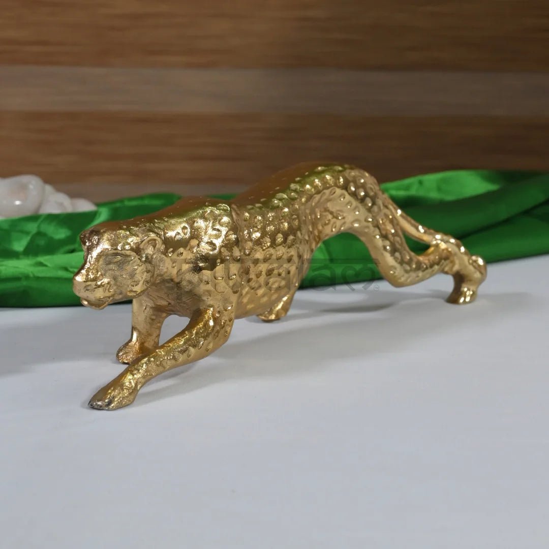 PITTALAM Brass Jaguar - A Striking Symbol of Elegance and Strength