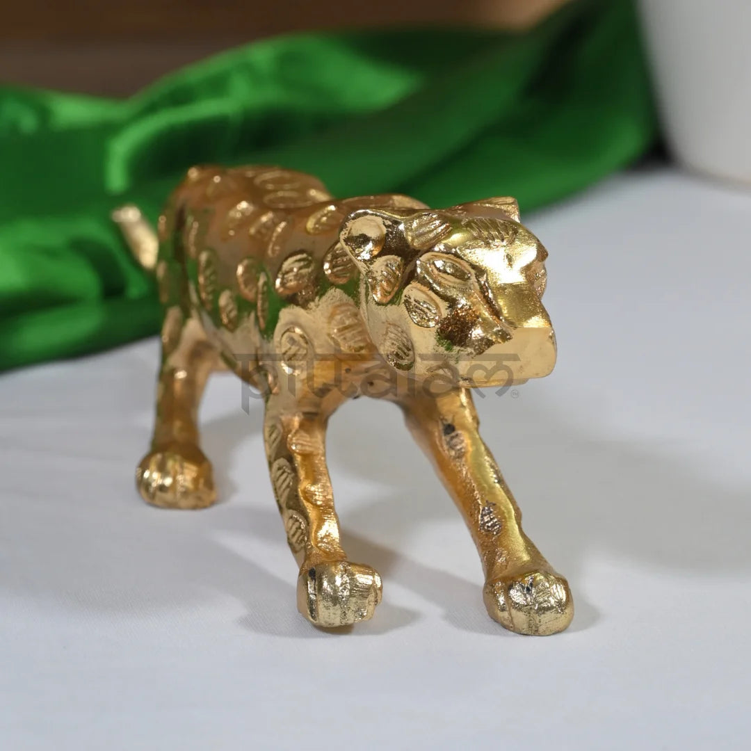 PITTALAM Brass Jaguar -  A Striking Symbol of Elegance and Strength