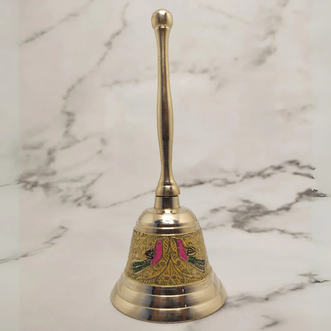 PITTALAM Brass Pooja Bell - Simple and Melodious