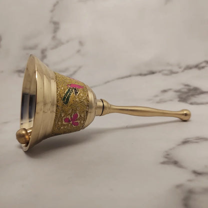 PITTALAM Brass Pooja Bell - Simple and Melodious