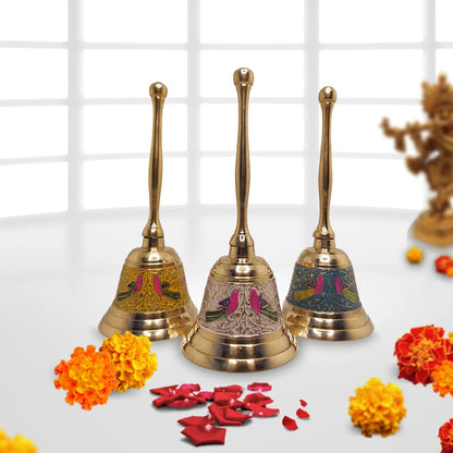 PITTALAM Brass Pooja Bell - Simple and Melodious