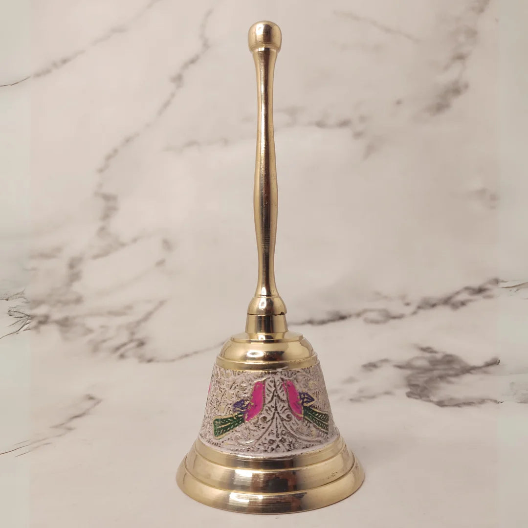 PITTALAM Brass Pooja Bell - Simple and Melodious