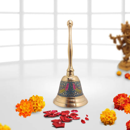 PITTALAM Brass Pooja Bell - Simple and Melodious