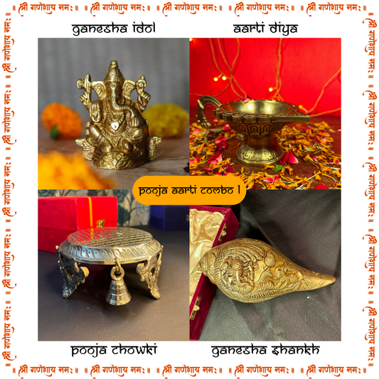 Ganesha Chaturthi Pooja Aarti Combo - 1