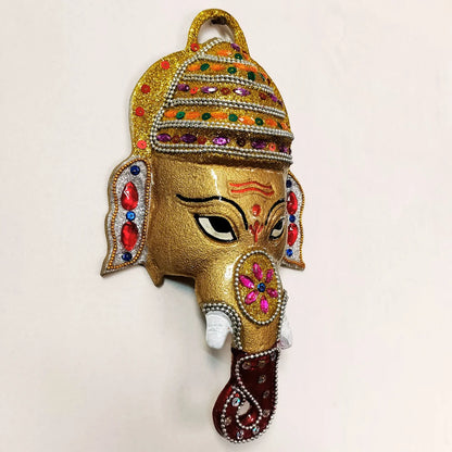 PITTALAM Metal Lord Ganesha Wall Art - Divine Blessings for Your Space