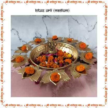 Lotus Urli Ganpati Visarsan Kit